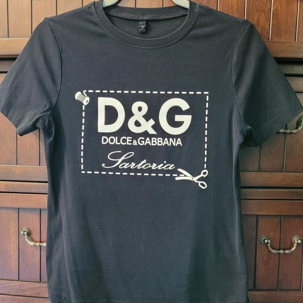 Dolce & Gabbana inspired black top